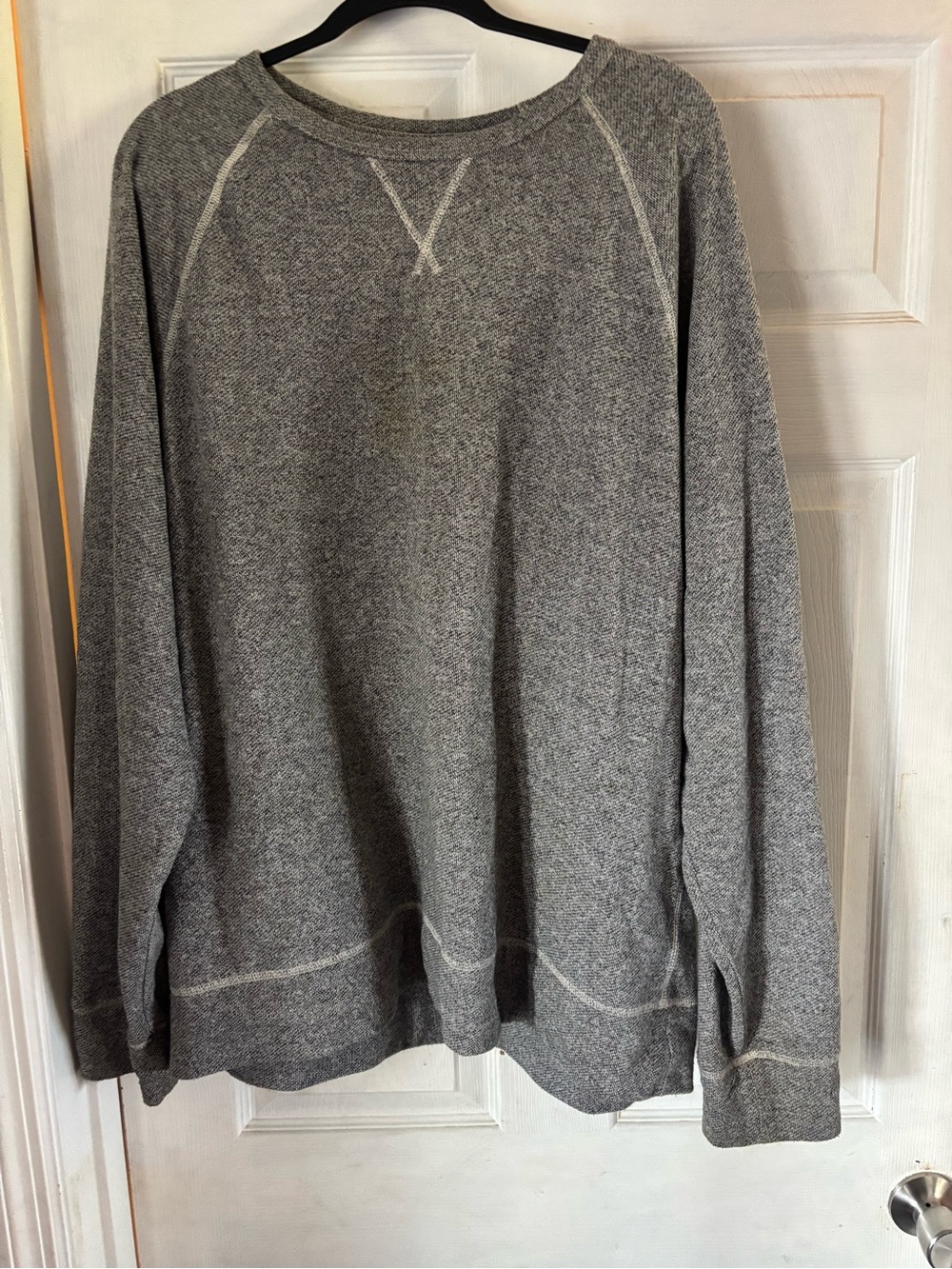 Merona Men's Crewneck Sweater in Heather Gray